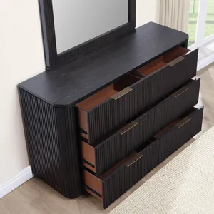 Henry 4-Piece Bedroom, Espresso Finish - Queen