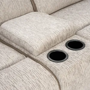 Olsen Dove 3-Piece Power Reclining Sectional
