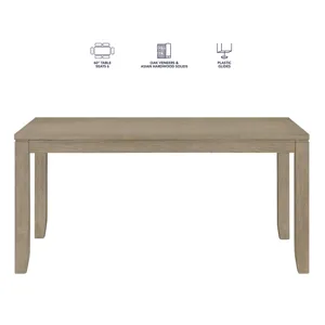 Yorktown Sand 7pc Dining Set