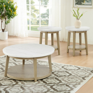 Vida 3-Piece Round Table Set