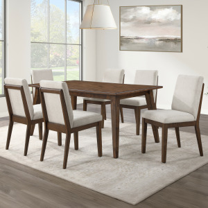 Canton 5-Piece 72″ Side Chair Dining Set