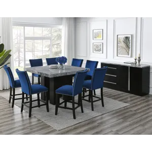 Camila Square Gray Marble Top