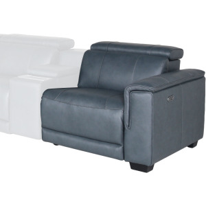 Lorenzo Gray Dual-Power RAF Recliner