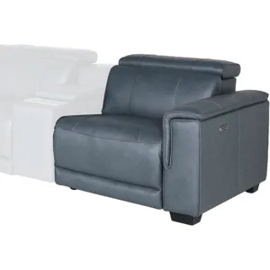 Lorenzo Gray Dual-Power RAF Recliner