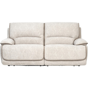 Olsen Dove Power Reclining Loveseat Sectional