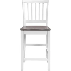 Joplin White Counter Chair
