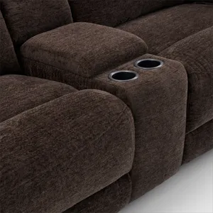 Gatlin Brown 2-Piece Power Reclining Living Room Sectional