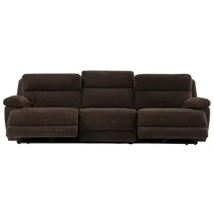 Gatlin Brown Power Reclining Sofa Sectional