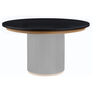 Magnolia 52-Inch Round Table Top, Black