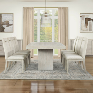 Garland 7pc Dining Set, Greige Finish
