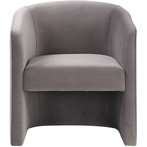 Iris Upholstered Dining/Accent Chair, Fog