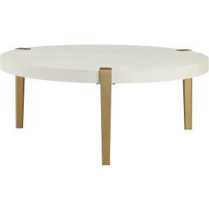 Gracie Coffee Table, White