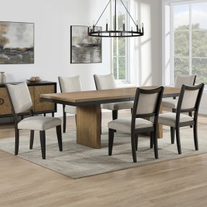 Roatan 7-Piece 80-96-Inch Table Dining Set