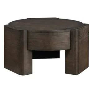 Salina Round Castered 3-Piece Table Set