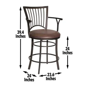 Bayview Swivel Counter Stool