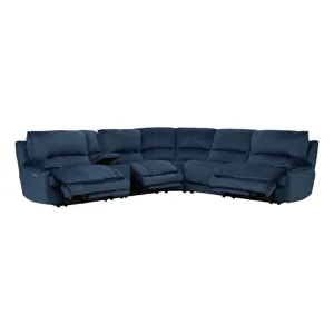 Olsen Indigo 6-Piece Power Reclining Sectional