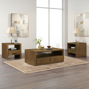 Garland 3-Piece Table Set Wood Top
