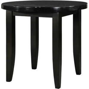 Markina Round Black Marble Table