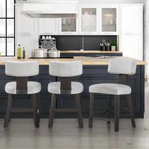 Oakley Black Counter Chair