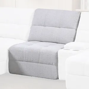 Snyder White Armless Chair