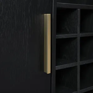 Colvin Black Bar, 68\" X 26\" X 42\"