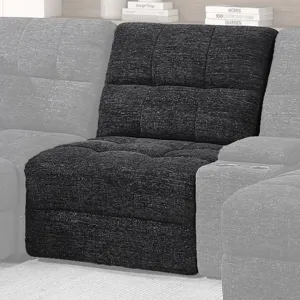 Snyder Black Armless Chair