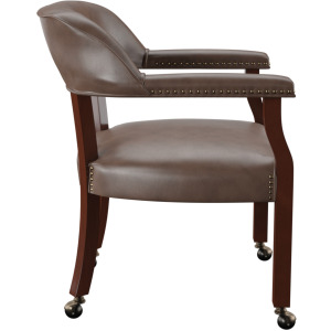 Tournament Champion Captains Arm Chair w/Casters
