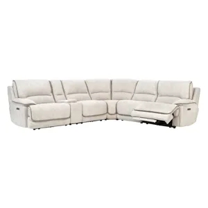 Olsen Dove 6-Piece Power Reclining Sectional