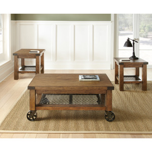 Hailee 3pc Occasional Table Set