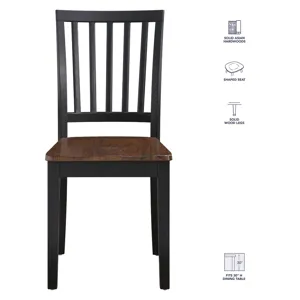 Joplin 7pc Dining Set W 6 Chairs