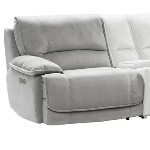 Olsen Silver LAF Dual Power Zg Recliner