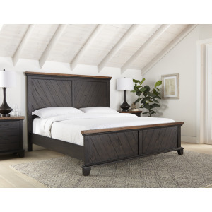 Bear Creek Footboard Brown - Queen