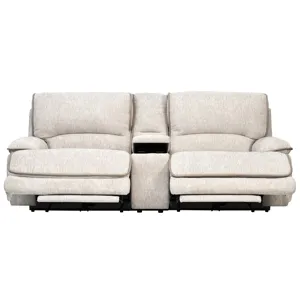 Olsen Dove 3-Piece Power Reclining Sectional
