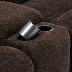 Gatlin Brown 2-Piece Power Reclining Living Room Sectional