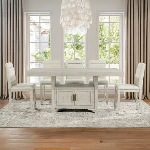 Garland 7pc Counter Dining Set, Greige Finish