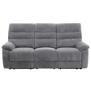 Cozy Gray 2-Piece Reclining Living Room Set