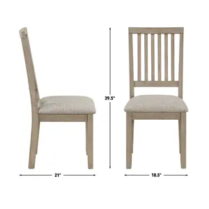 Yorktown Sand 7pc Dining Set