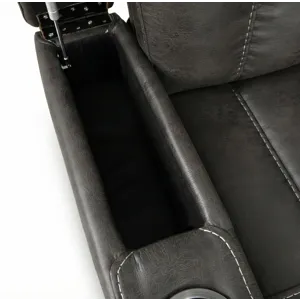 Marlow Charcoal 2pc Manual Reclining Living Room Set