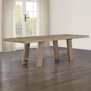 Orinda 72-108 Inch Dining Table With 2-18 Inch Leaves