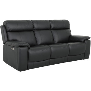 Zenith Black Power Sofa