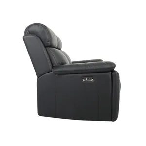 Zenith Black Power Console Loveseat