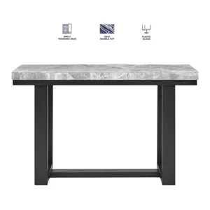 Lucca(Artemis Gray Marble Top Sofa Tab