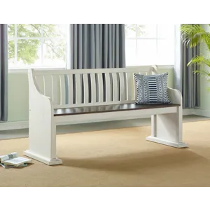 Joanna Bench With Back