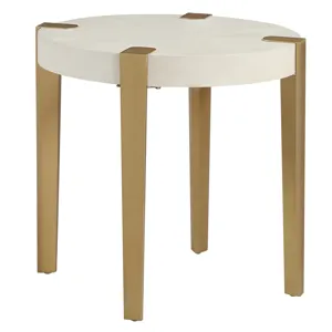 Gracie End Table, White