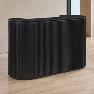 Colvin Black Bar, 68\" X 26\" X 42\"