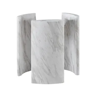 Merino Faux Marble End Table Base