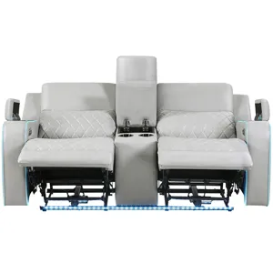 Luna Ice Power Console Loveseat