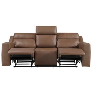 Barron Brown Manual Reclining Sofa