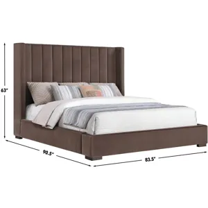 Pearson Chocolate King Bed