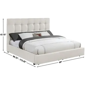 Willa Upholstered Queen Bedroom